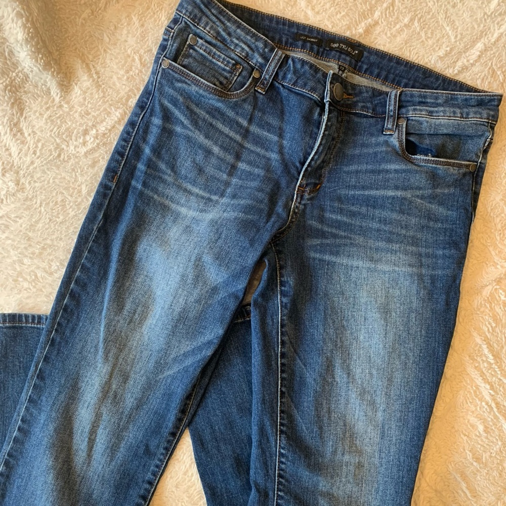 See thru soul jeans